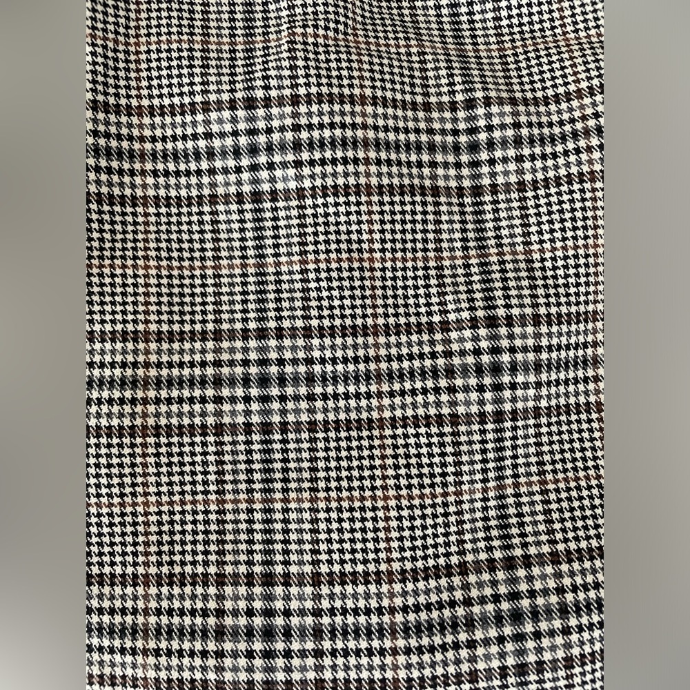 H&M Women’s Slim Fit Ankle Length Plaid Trouser Jogger Pants - Picture 7 of 9